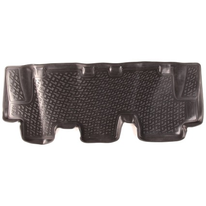 Gumowe dywaniki Hyundai Santa Fe II (CM) (trzeci rząd siedzeń) (07-12)  (3D)