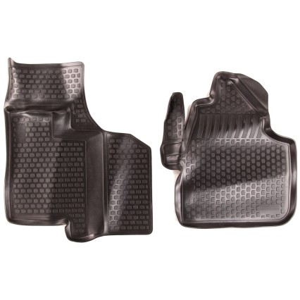 Dywaniki gumowe Mercedes-Benz Sprinter II (W906 NCV3) (tylko przednie) (05-)  (2D)