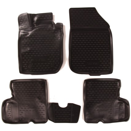 Dywaniki gumowe 3D RENAULT Duster 2WD, 2011-2015
