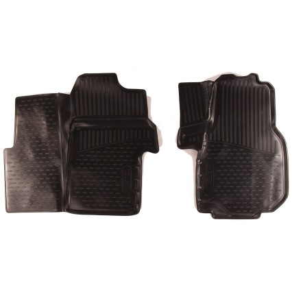 3D Gumowe dywaniki VOLKSWAGEN Crafter, 2017->, van, Europa, 2 szt.