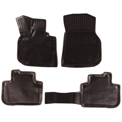 3D Gumowe dywaniki BMW X4, II (G02) 2018->,  SUV