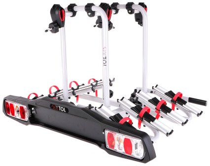 Uchwyt rowerowy na hak holowniczy BIKE 4 - 4 rowery