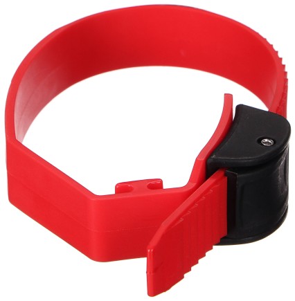 Pasek szybkiego zwalniania do bagażnika rowerowego na hak holowniczy, długość 38 cm - część zamienna