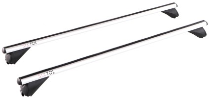 Aluminiowe poprzeczki z zamkiem ROOF RACK IN 1, 120 cm, nośność 90 kg