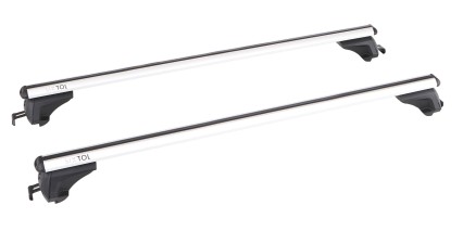 Aluminiowa belka poprzeczna z zamkiem ROOF RACK IN PRO, 120 cm, nośność 90 kg