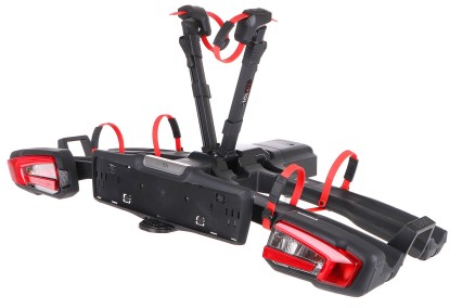 Uchwyt rowerowy na hak E-BIKE 2 PRO - 2 rowery elektryczne, nośność 60kg, składany