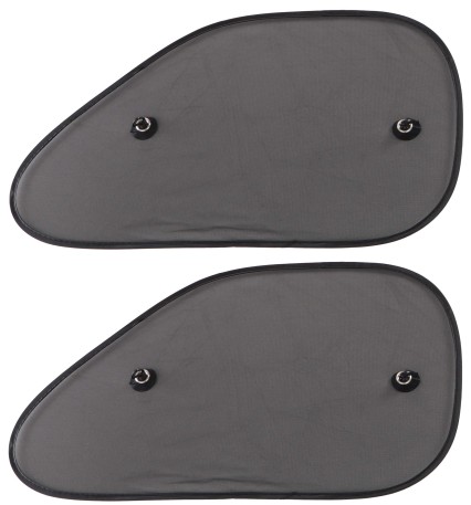 Osłona przeciwsłoneczna z przyssawką na boczną szybę samochodu CAR SUNSHADE SET 9, 65 x 38 cm, 2 szt
