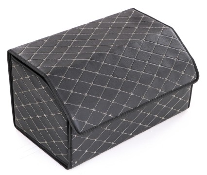 Organizer do bagażnika samochodu CAR COMPACT ELEGANT L, 2 przegrody, składany, z pokrywą