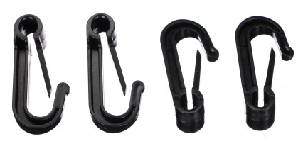 Haczyki mocujące do siatki do samochodu CAR NET HOOKS, 10 szt. - część zamienna