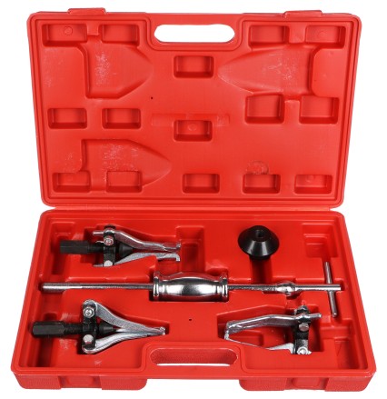 Zestaw 3-ramiennych ściągaczy z uderzeniowym młotem ślizgowym do łożysk MECHANIC PULLER SET 5