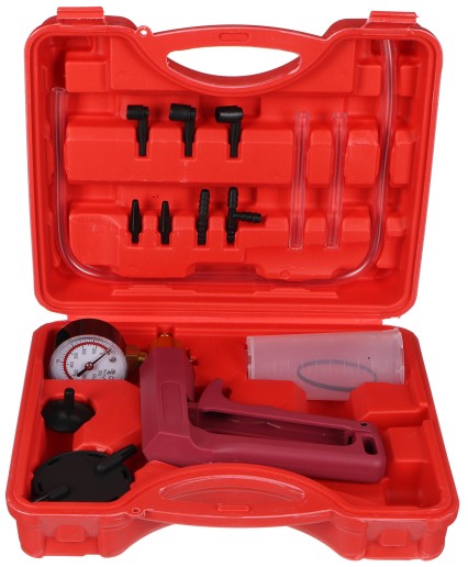 Zestaw do testowania podciśnieniowego/vakuowego układów hamulcowych MECHANIC BRAKE TESTER 17