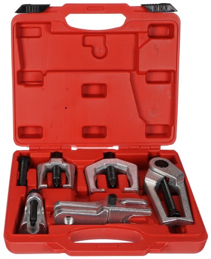 Zestaw do demontażu sworzni kulowych i drążków kierowniczych MECHANIC PULLER SET 6, 6 sztuk