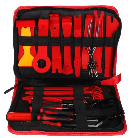 Wielofunkcyjny zestaw do demontażu tapicerki i wnętrza MECHANIC TRIM SET 38, 38 szt.