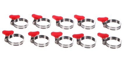 Opaska na wąż z motylkiem MECHANIC CONNECT 18-32mm, 10 szt.
