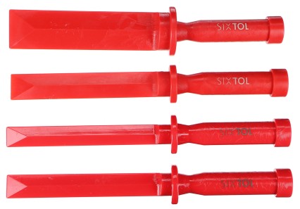 Skrobaki plastikowe do usuwania przyklejonych ciężarków MECHANICZNY DO USUWANIA ODCIĄGÓW 4 szt.