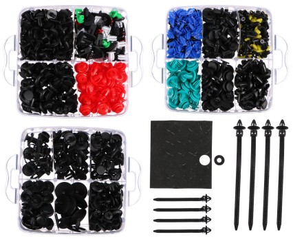 Zestaw spinek, zaczepów i kołków do tapicerki samochodowej MECHNIC TRIM CLIP SET 700