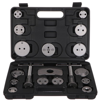 Przyrząd do wciskania tłoczków hamulcowych MECHANIC BRAKE SET BLACK 18, zestaw 18 szt.