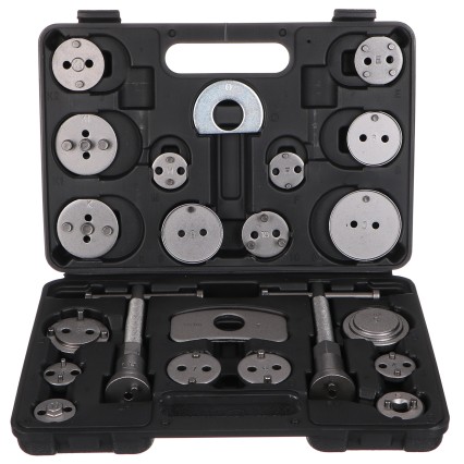Przyrząd do wciskania tłoczków hamulcowych MECHANIC BRAKE SET BLACK 22, zestaw 22 szt.