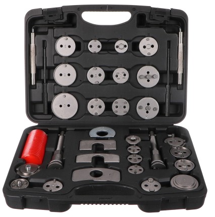 Narzędzie do wciskania tłoczków hamulcowych MECHANIC BRAKE SET BLACK 35, zestaw 35 szt.