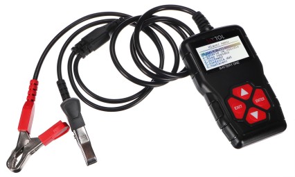 Cyfrowy tester akumulatora samochodowego BATTERY ONE w CZ/SK/EN/PL/ES