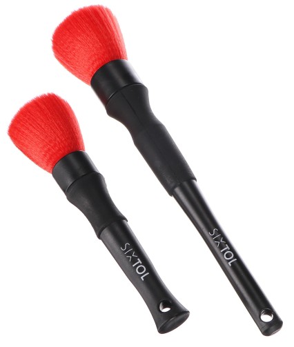 Zestaw precyzyjnych pędzli do czyszczenia auta CAR DETAILING BRUSH 2 BASIC, 2 szt.