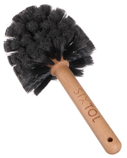 Szczotka okrągła do czyszczenia karoserii roweru lub motocykla CAR DETAILING WOOD BRUSH 1