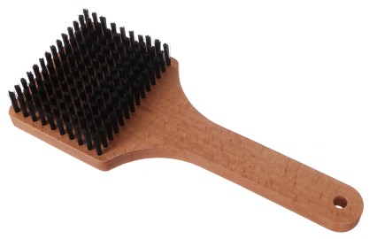 Płaska szczotka do czyszczenia opony rowerowej CAR DETAILING WOOD BRUSH 4