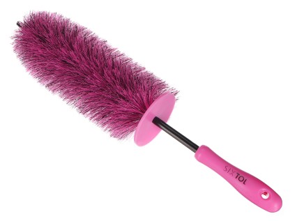 Szczotka do czyszczenia felg samochodowych CAR DETAILING TIRE BRUSH PINK