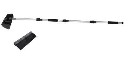 Szczotka przepływowa do mycia samochodu z dwoma końcówkami CAR DETAILING WASH BRUSH SET 3, 280 cm