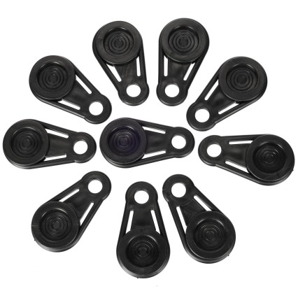 Zestaw uchwytów z oczkiem do mocowania plachty TRAILER TARP HOOK SET 1, 10 szt.