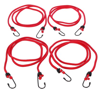 Gumowe taśmy mocujące/gumki CARGO CORD BASIC 200, 200 cm, 4 szt.