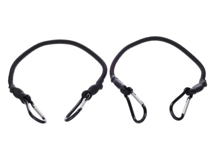 Gumowe pasy mocujące/gumki CARGO CORD CARABINER 50, 50 cm, 2 szt.