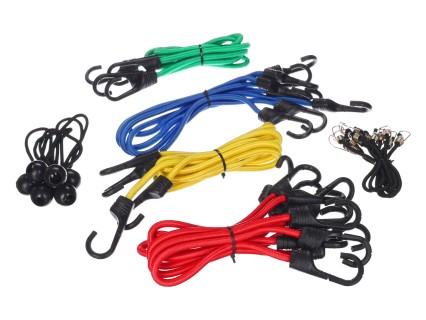 Zestaw gumowych pasów mocujących/gumek CARGO CORD SET 26, 26 szt.