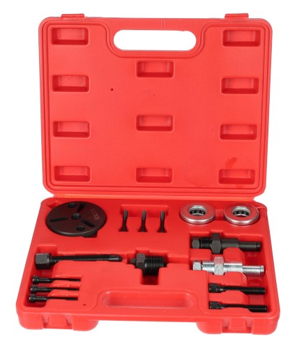 Zestaw do demontażu sprzęgła sprężarki klimatyzacji MECHANIC AC SET 2, 15 szt.