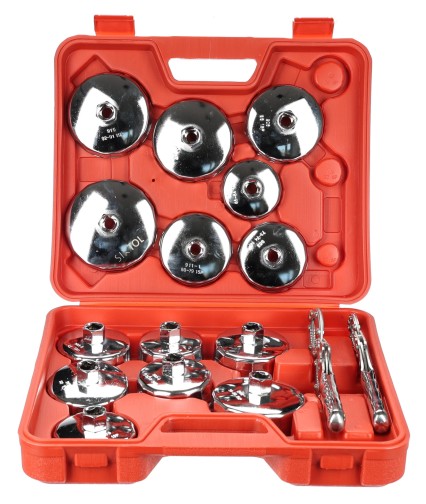 Zestaw nasadek do filtrów oleju MECHANIC OIL WRENCH 16, 16 szt.