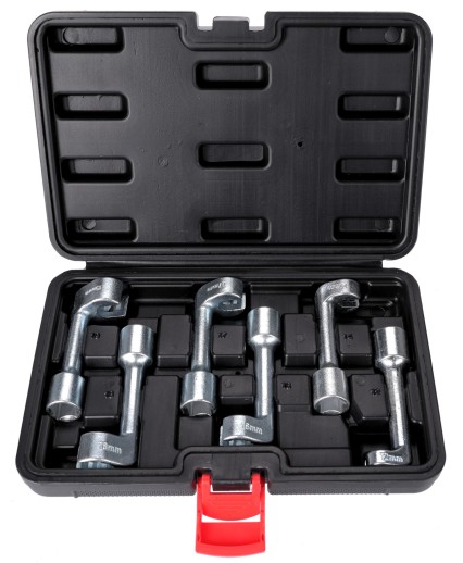 Zestaw kluczy do przewodów paliwowych i olejowych MECHANIC OIL WRENCH 6, 6 szt.