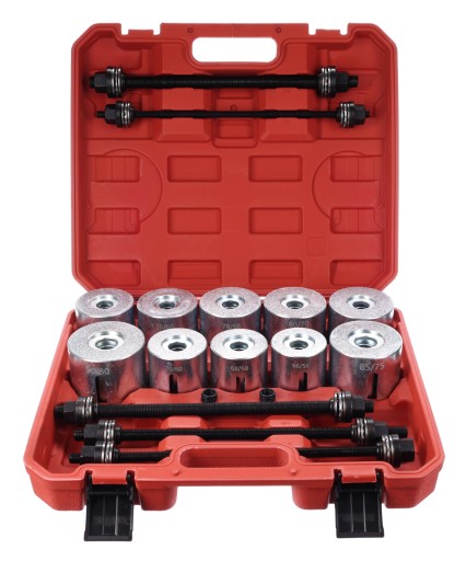 Zestaw do wprasowywania i ściągania łożysk i tulei MECHANIC PULLER SET 3, 27 szt.