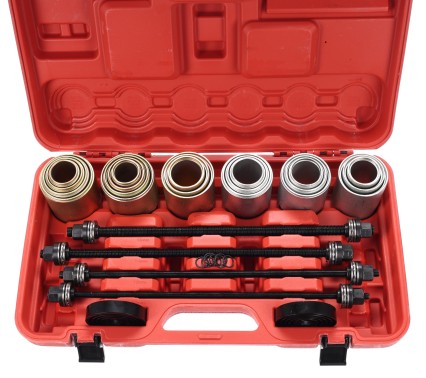 Zestaw do wprasowywania i ściągania łożysk i tulei MECHANIC PULLER SET 4, 27 szt.