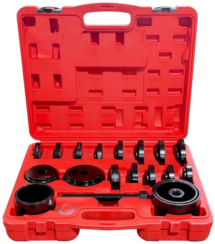 Zestaw do montażu i demontażu łożysk przedniej osi MECHANIC BEARING PULLER 3, 23 szt.