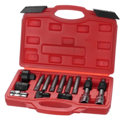 Zestaw do demontażu kół pasowych MECHANIC PULLEY SET 1, 13 szt.
