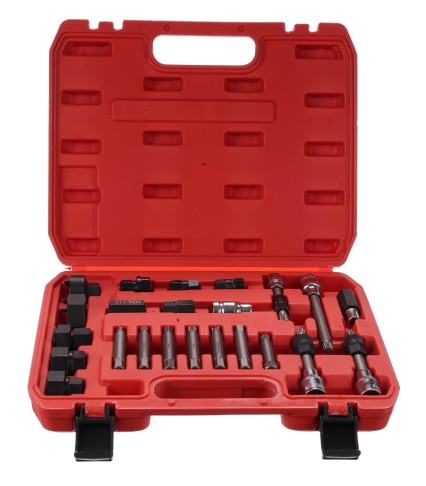 Zestaw do montażu i demontażu kół pasowych alternatora MECHANIC PULLEY SET 3, 24 szt.