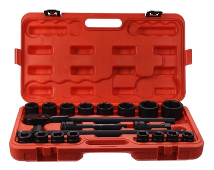Zestaw nasadek z grzechotką MECHANIC WRENCH SET 2, o wzmocnionej konstrukcji, 21 szt.