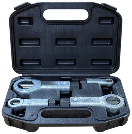 Zestaw narzędzi do usuwania uszkodzonych nakrętek MECHANIC NUT REMOVER 1, 4 szt.