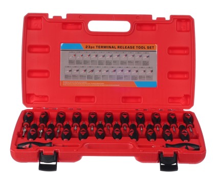 Zestaw wybijaków pinów i złącz MECHANIC TERMINAL PIN SET 1, 23 szt.