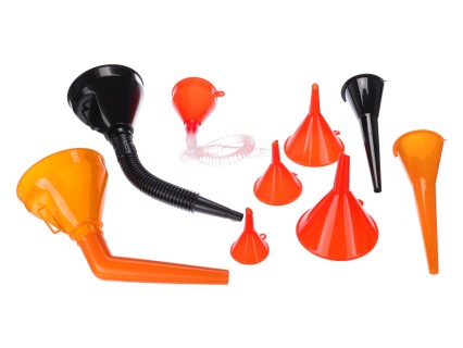 Zestaw lejków do dolewania płynów MECHANIC FUNNEL SET 3, 9 szt.
