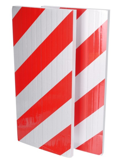 Samoprzylepny piankowy ochraniacz słupka do garażu CAR PARK GUARD POLE 1, 18x38x1,5cm, 2ks