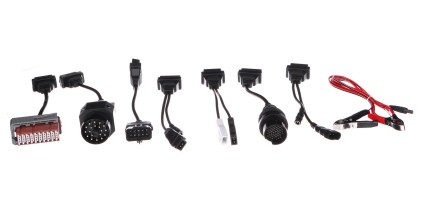 Kompletny zestaw adapterów OBD-II dla samochodów MECHANIC CABLE SET 1, 8 sztuk