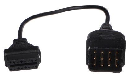 Redukcja OBD-II 12-pin do samochodów ciężarowych GAZ MECHANIC CABLE 6