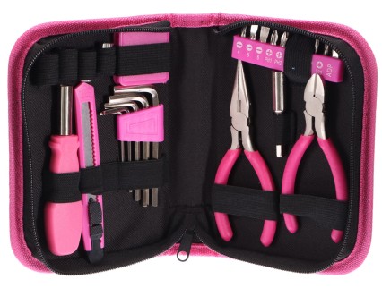 Zestaw narzędzi HOME PINK 26