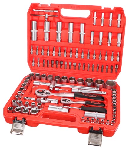 Zestaw nasadek CRV 108 Profi - 6-letnia gwarancja SIXTOL SIX